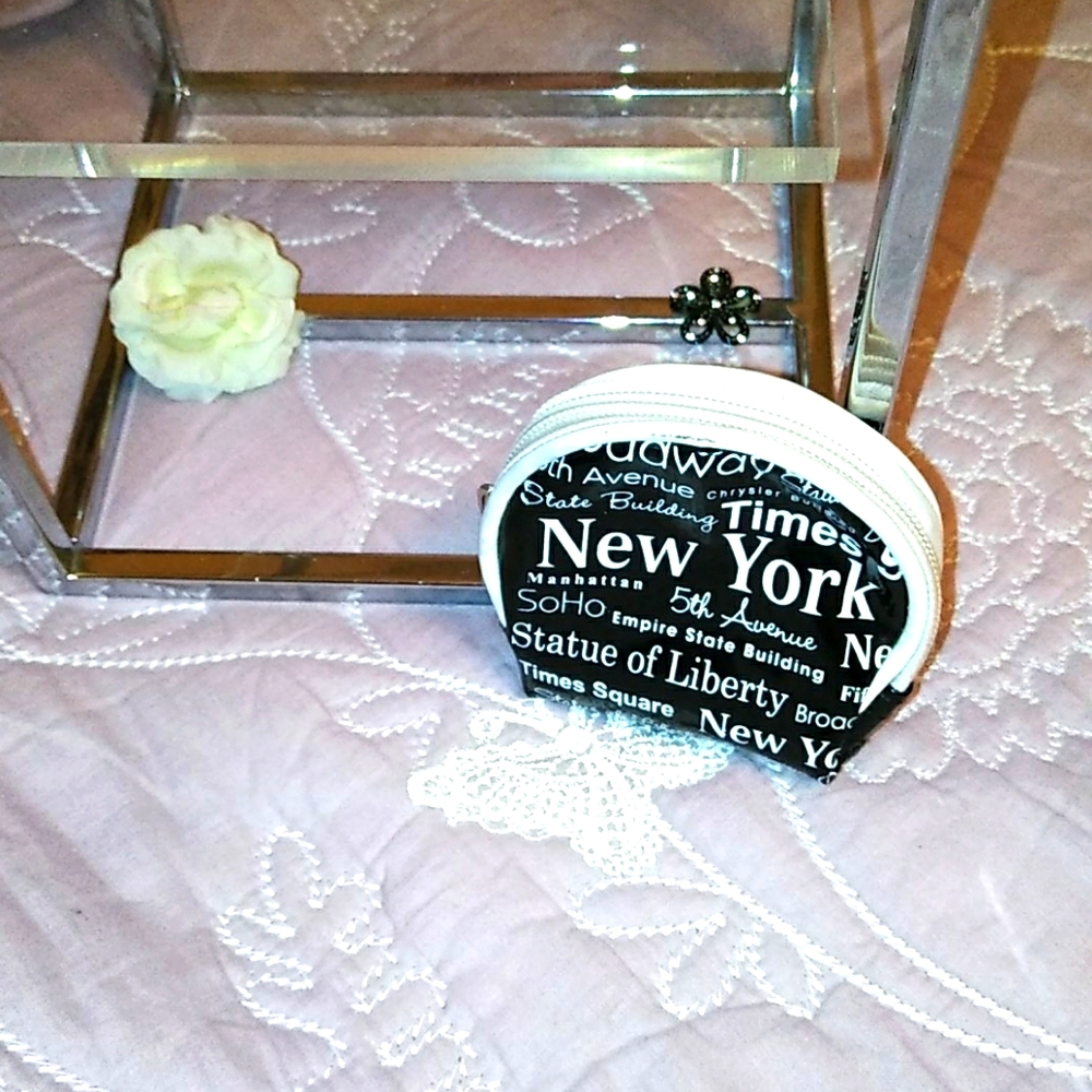 🍎New York 🗽 Landmarks ♥️ Coin Purse👝